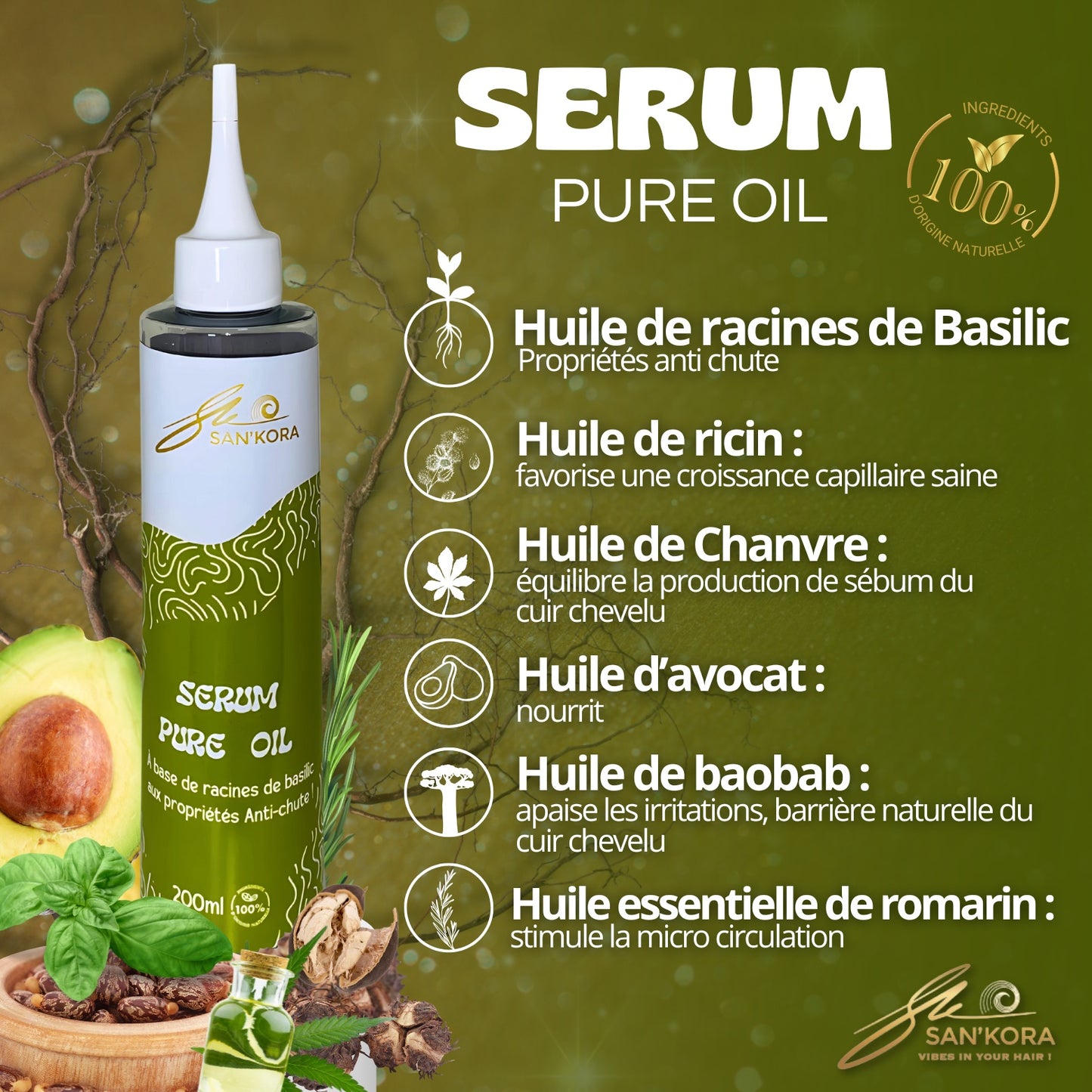 Sérum Anti-chute San'Kora